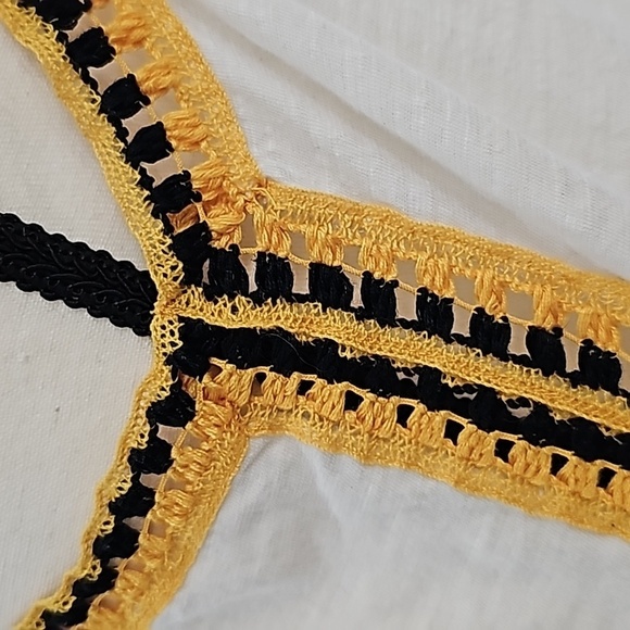 We The Free Bora Bora Crochet Racerback Cream Tank Size S - Picture 6 of 15